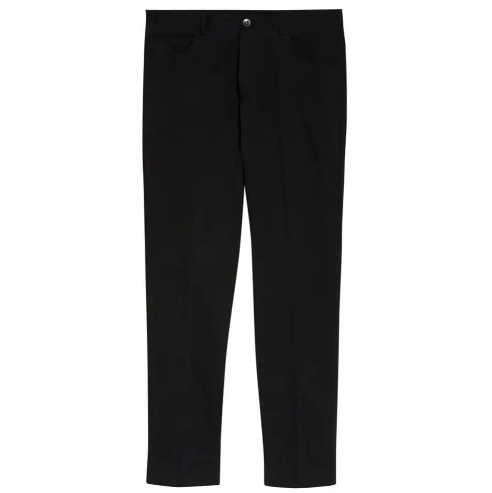 New SANTORELLI Men's Black Luigi Stretch Pants Size 40